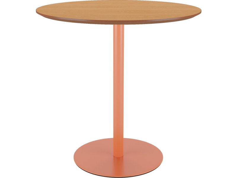 Кухонный стол Мелтон 75 Древесный/Терракотовый