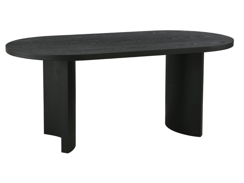 Кухонный стол Келвин 180x90 Ясень Черный