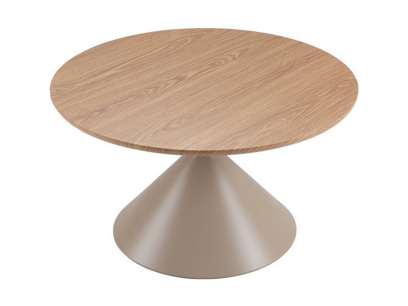 Журнальный стол Харпер-1 Древесный натуральный/Бежевый