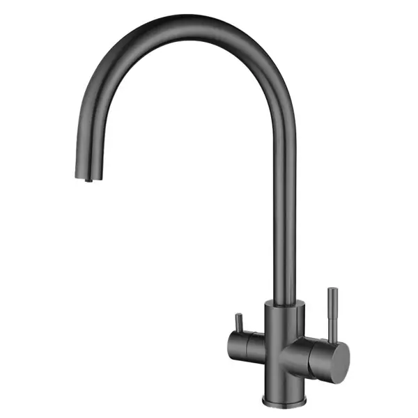 Смеситель для кухни Esko Pure Water PW519GG общая высота 43 см цвет графит