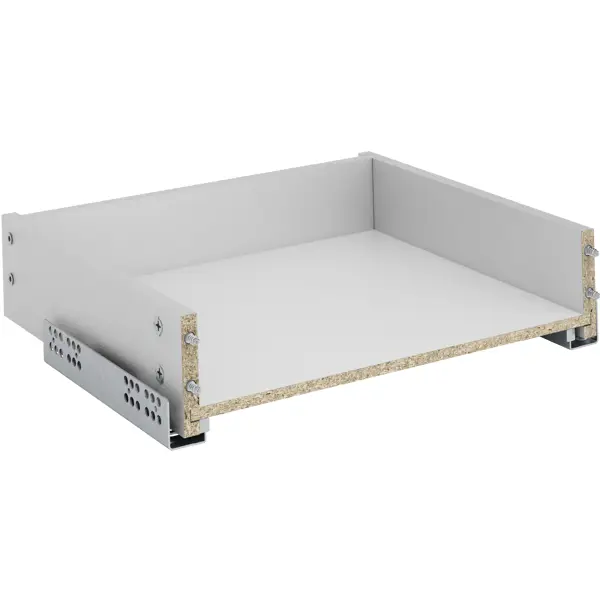 Ящик для навесного каркаса Delinia 35.2x8.1x31.1 см ЛДСП цвет серый