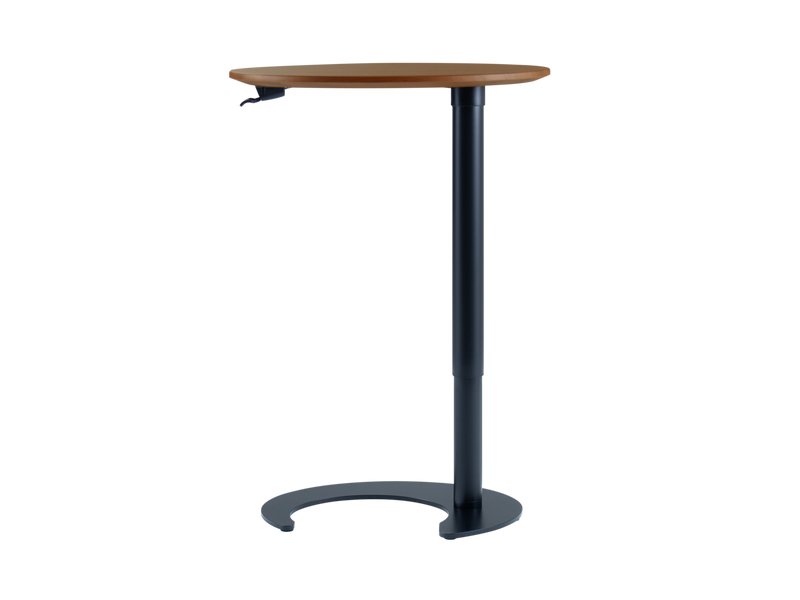 Стол Ферн 65x50 Древесный темный/Черный