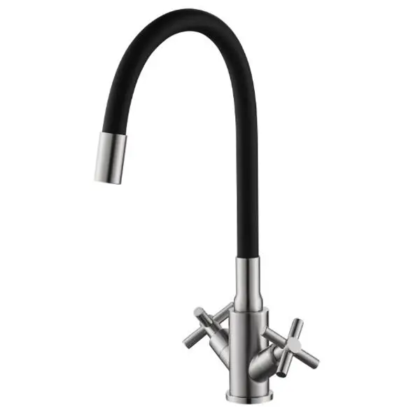 Смеситель для кухни Esko Capela CP519B общая высота 40 см цвет черный