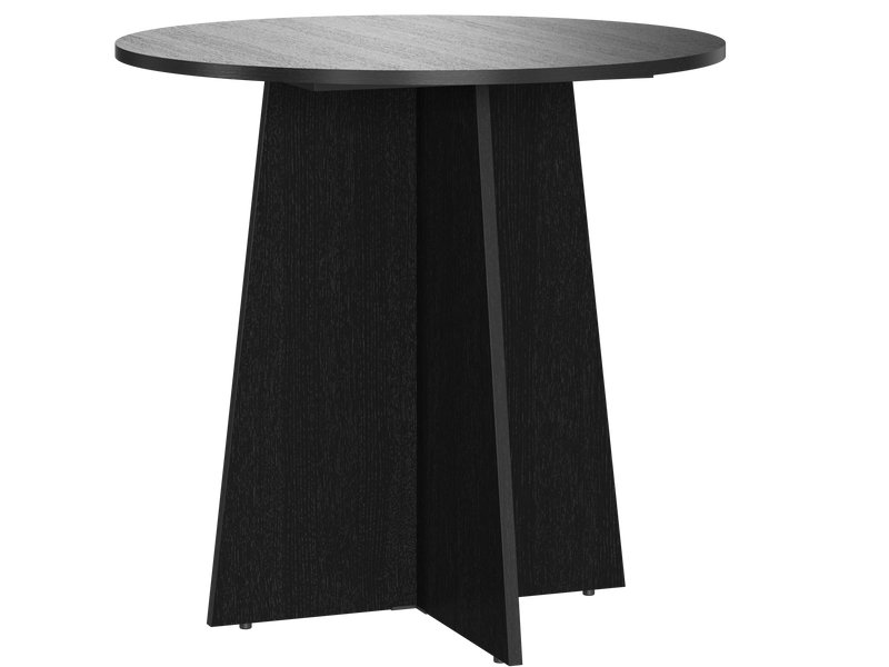 Кухонный стол Рубио 80 Древесный черный