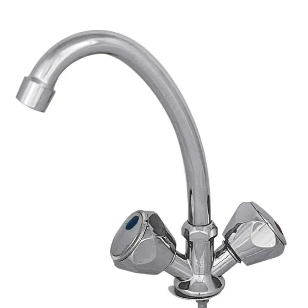 Смеситель кухонный София общая высота 9 см цвет хром